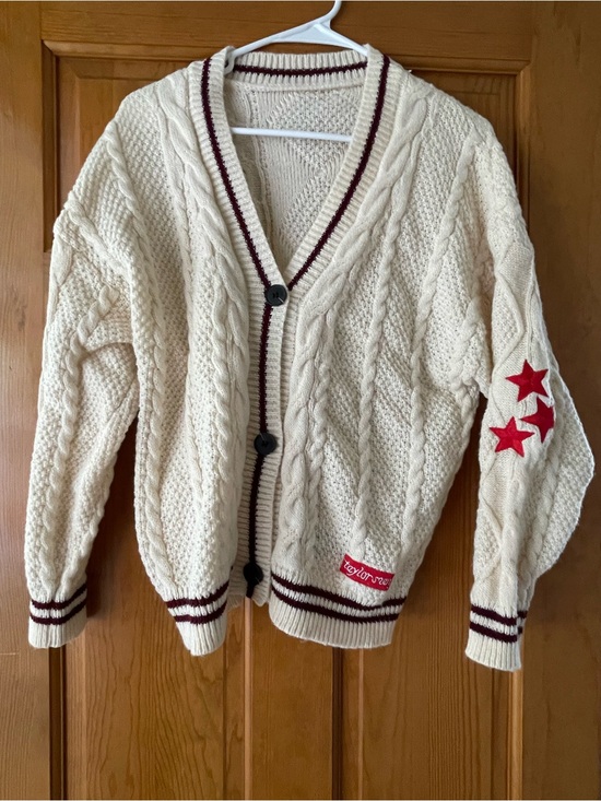 Taylor Swift Sweaters - Taylor Swift Folklore cardigan.  Like new worn once in excellent condition.